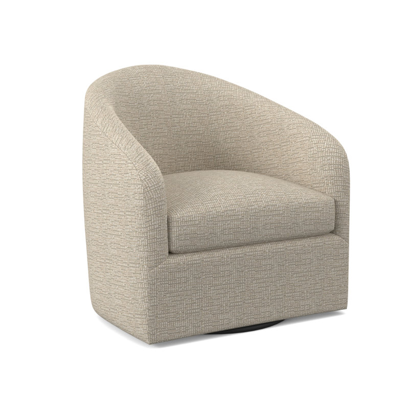Chaise pivotante Pinnacle, Viscose pierres ivoire
