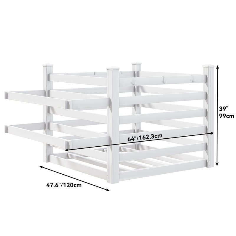 Organisateur de rangement Balconera Outdoor Products, Blanc