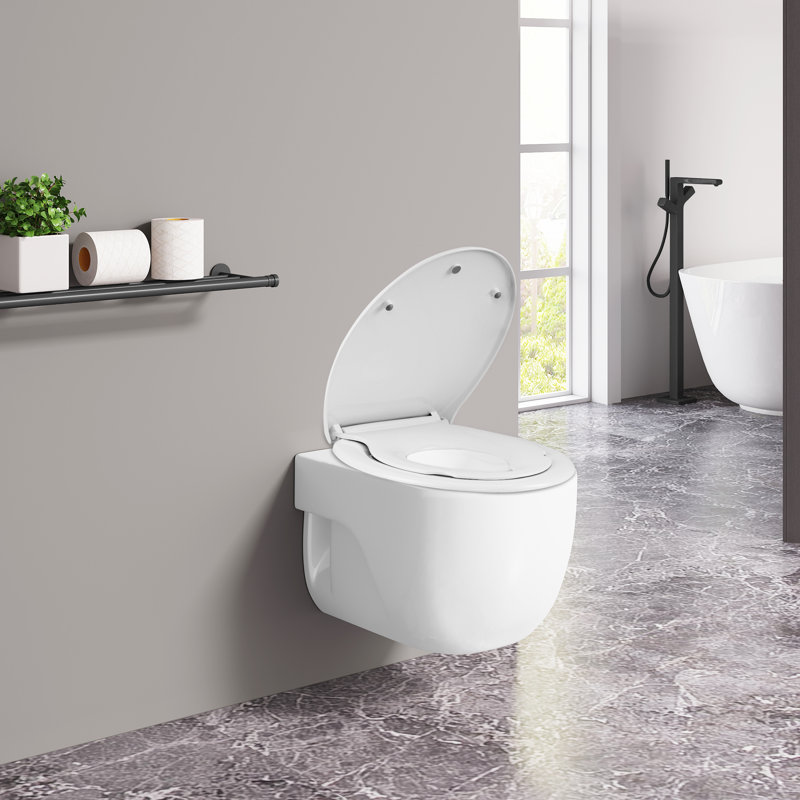 Nadya Soft Close Roun Standard Toilet Seat