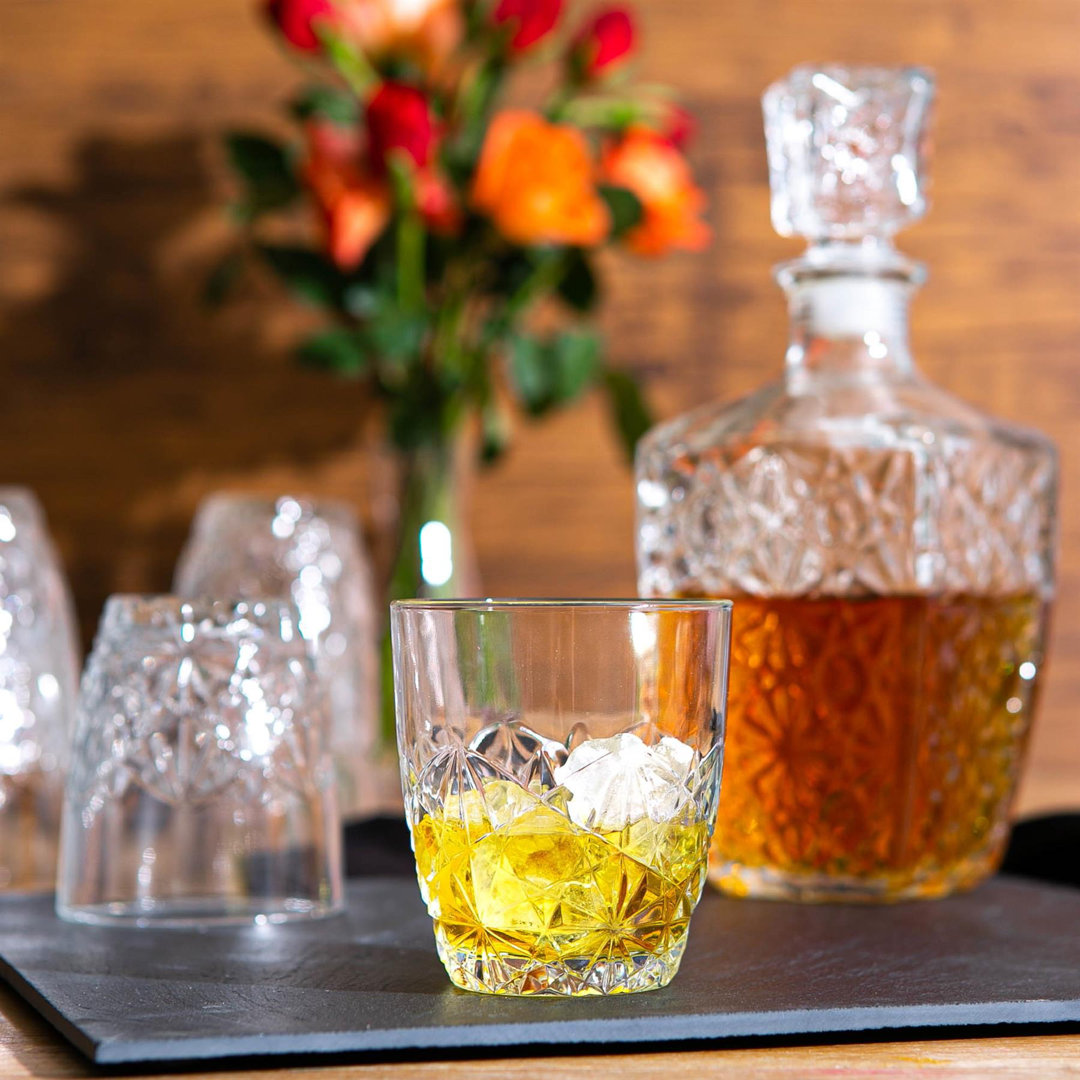 Dedalo Whisky Decanter & Glasses