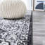 Tapis noir / ivoire Modern Persian-1309084265