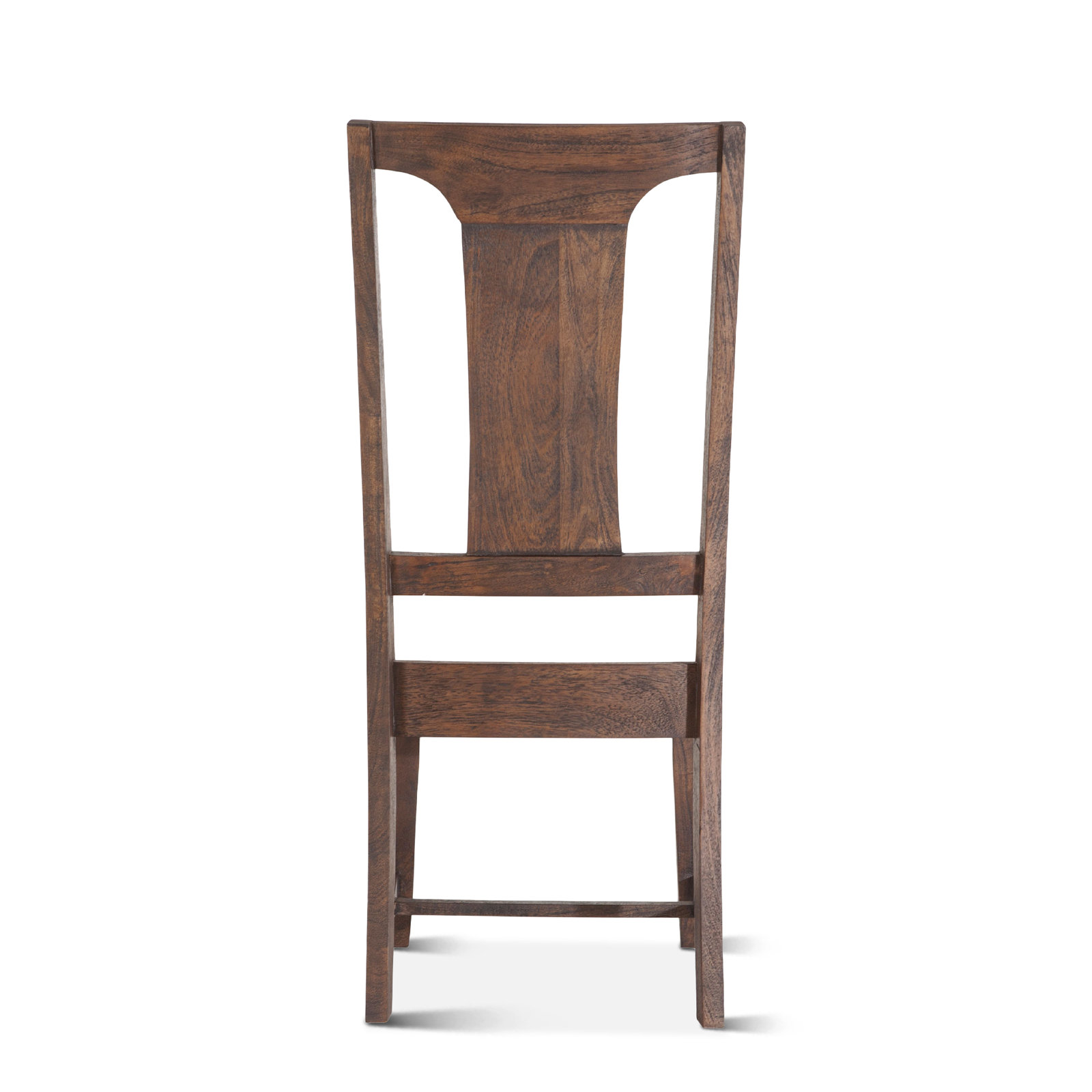 Lyons Side Chair, Off White, Weathered Mango