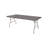 6-Foot Folding Table, Charcoal Slate - Indoor/Outdoor Versatility