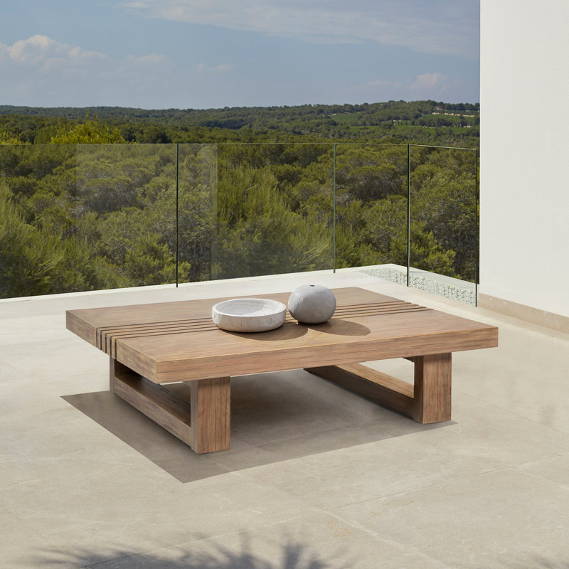 Cecy Solid Wood Coffee Table