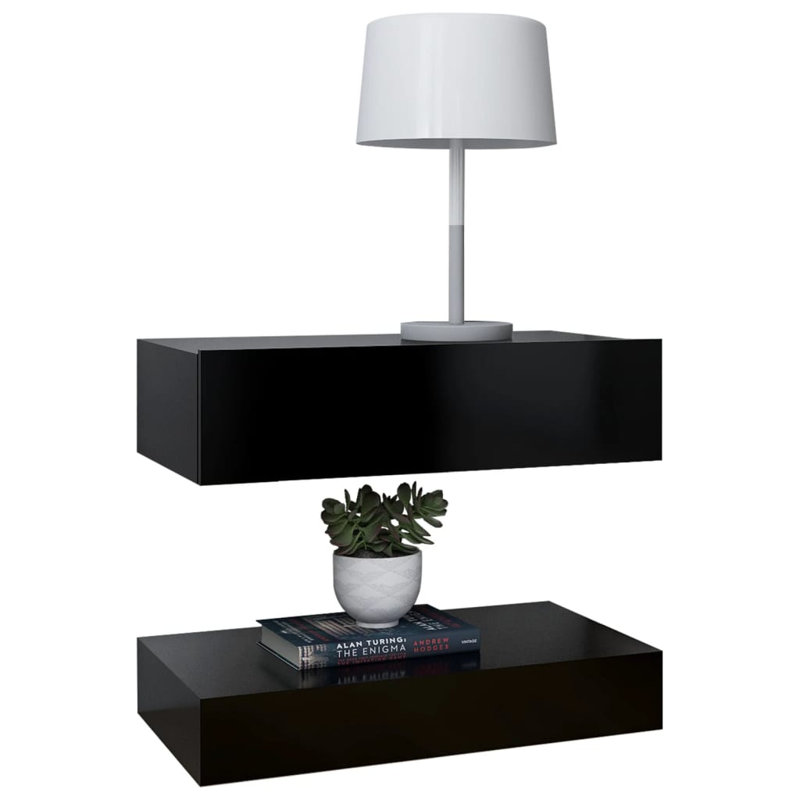 Nightstand, Gray, Individual