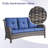 Schutt 72.44'' Wide Straight Patio Sofa with Cushions-519573931-519573933
