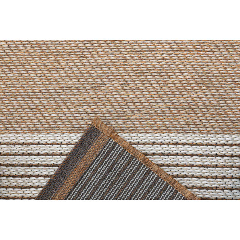 Canberk Geometric Flatweave Indoor / Outdoor Area Rug, Rectangle 200 x 290cm
