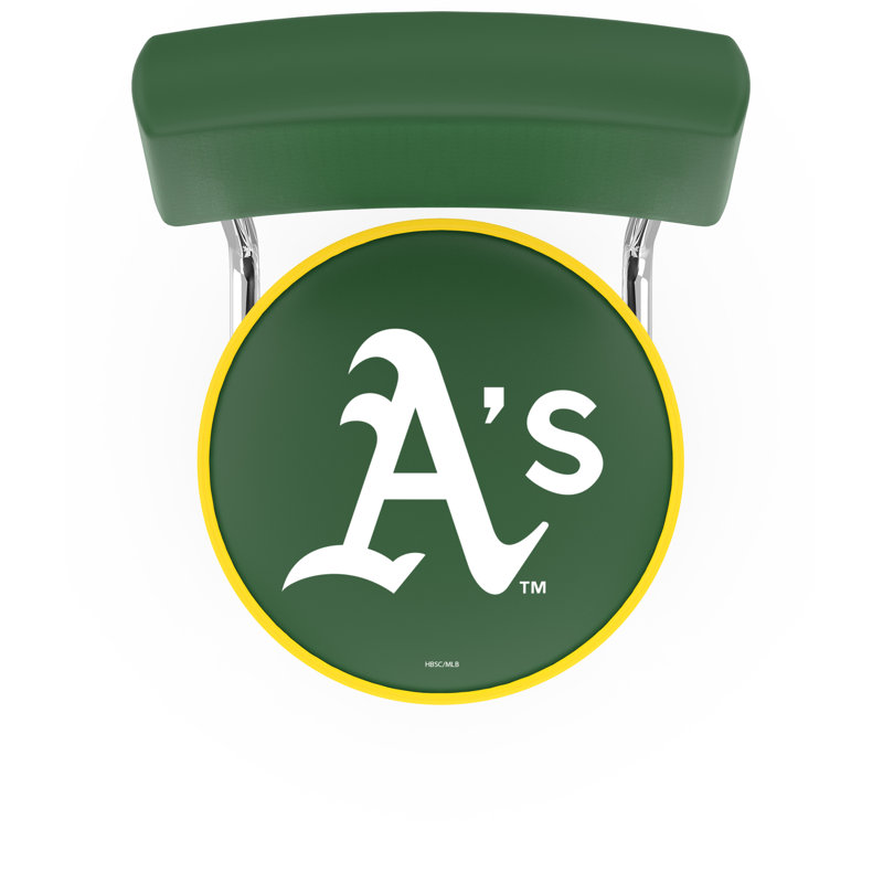 L7C4 Oakland Athletics Swivel Bar Stool