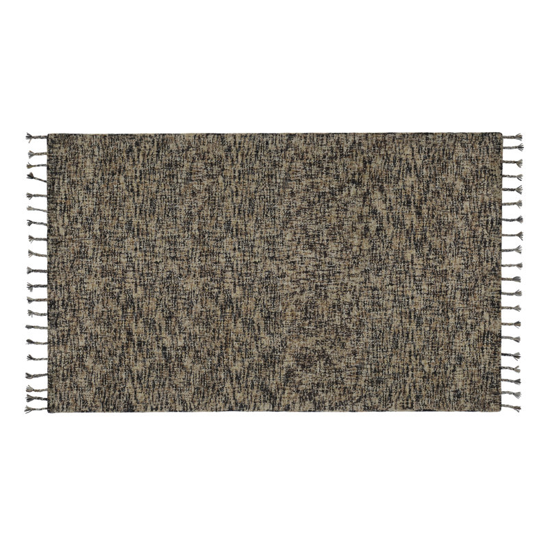 Tapis taupe Nomad, Rectangle 5 pi x 8 pi