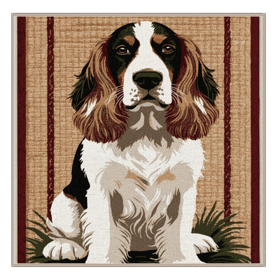  Tapis lavable d'épagneul Springer Welsh