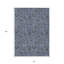 Tapis intérieur lavable floral 8 pi x 10 pi gris