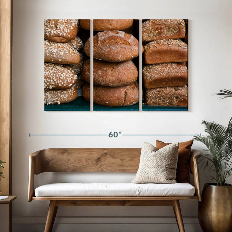 Yarlin Artisan Bread Collection, 32" H x 50" W
