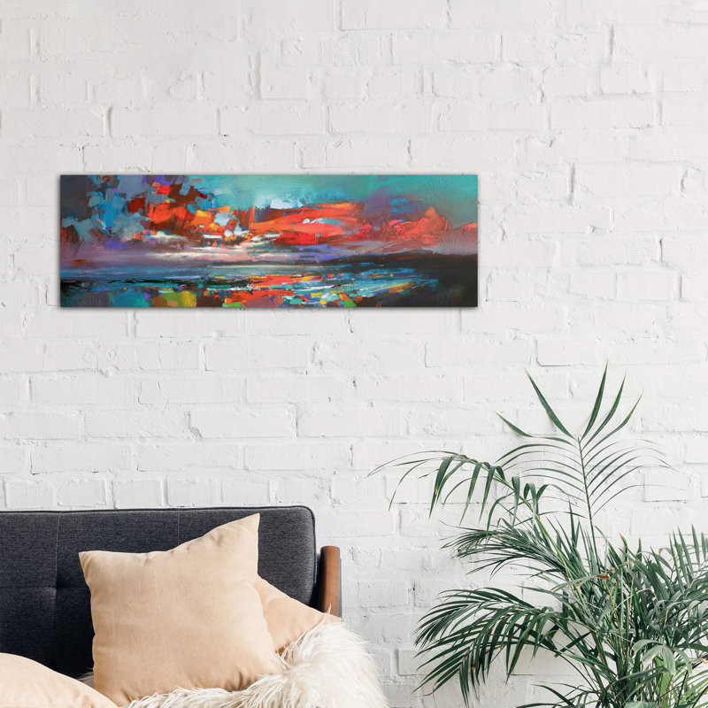 Cowal by Scott Naismith - Wrapped Canvas Panoramic Painting, 30.48 cm H x 91.44 cm W x 3.175 cm D