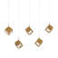 Ice Cube Linear Multi-Light 4-CCT Pendant-298406506