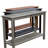 Eucalyptus Console Table, Silver Gray