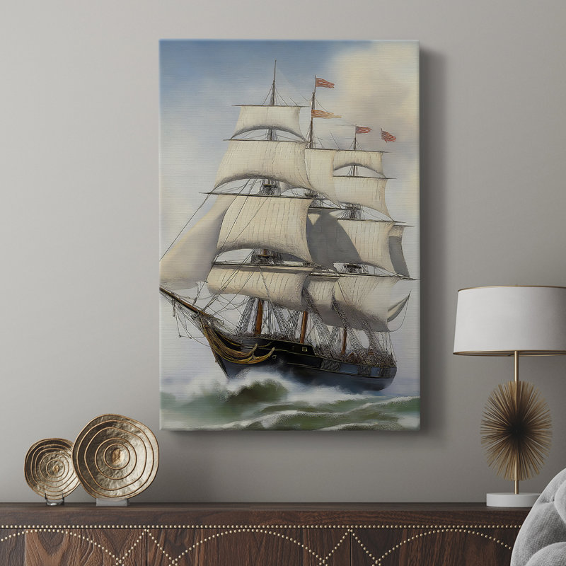 NAUTICAL Series LXIX - Gallery Cavas, H 27 po x l 18 po