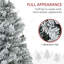 Grand arbre de Noël artificiel pré-éclairé-1857413154
