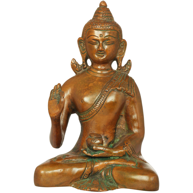 Religious & Spiritual Statue, Copper/Gold
