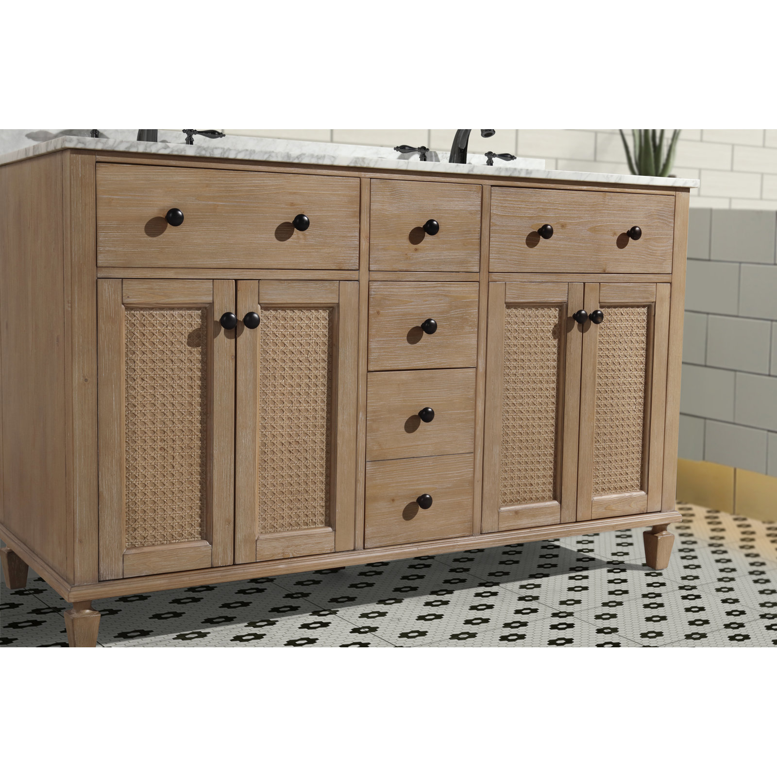 Annie 55'' Double Bathroom Vanity