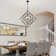 30" DIY Modern Metal Frame Chandelier with Adjustable Shades, 4- Light and Adjustable Hanging Chain