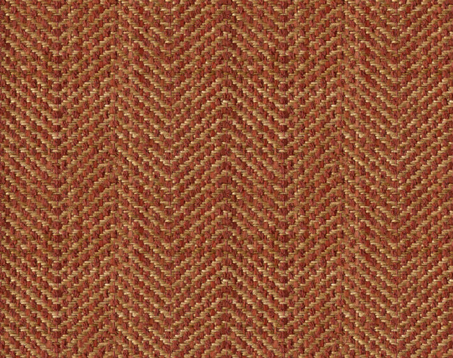 Polyester, Acrylic and Cotton Fabric, Yellow/Orange