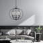 Lustre en forme de globe à 6 lumières de style bougie-735884242