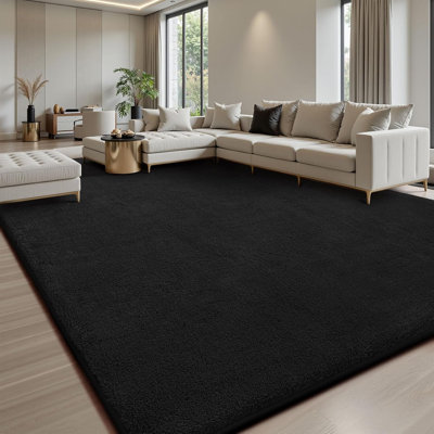 8x10 Area Rugs for Living Room, Soft Large Area Rug Fluffy Rugs for Bedroom，Machine Washable Area Rug Non Slip Carpet Rug for Living Room Playroom Kids Room Home Decor