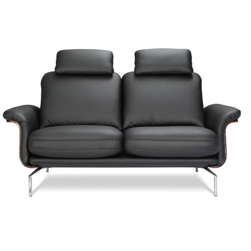 Shalisa Genuine Leather Sofa, 2