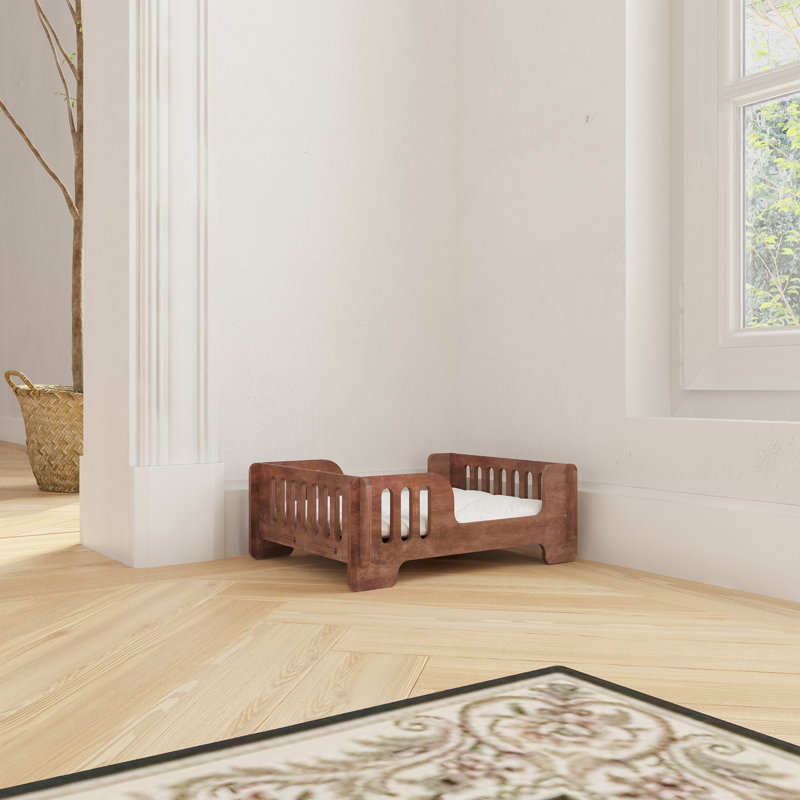 Stiles Wood Pet Bed, 15.24cm H x 81.28cm W x 11.76cm D