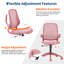 Fauteuil de bureau pivotant à hauteur réglable-1703346373-1703346382