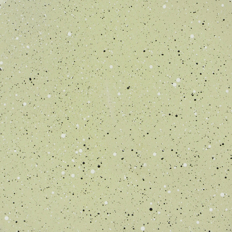 Table d'appoint en fer Anika Hendershot, Terrazzo vert