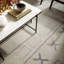 Riviera Hand Knotted Moroccan Area Rug in Cream, Gray, Pale Blue-375345770