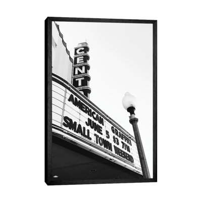 Small Town Theater by Bethany Young - Print on Canvas