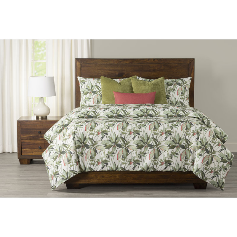 Desert Palm Duvet Cover & Insert Set, California King Duvet Cover + 2 King Shams