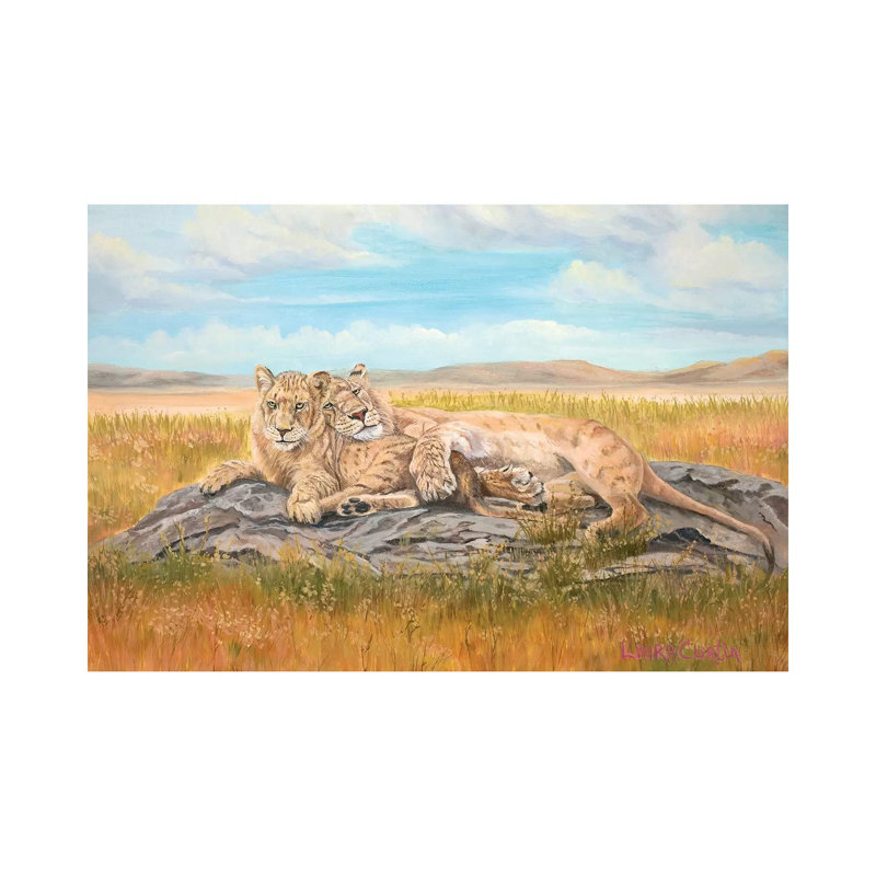Reunited 1 Piece Wrapped Canvas Painting, 101.6 cm H x 66.04 cm W x 3.175 cm D
