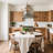 6-light Farmhouse Brass Gold Chandelier French Country