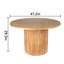 Table basse et table de salle à manger en bois massif-370110057