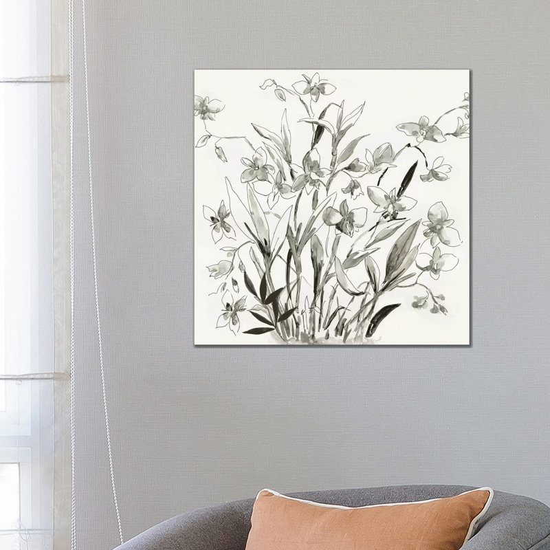 Cherishing Flora by Asia Jensen - Wrapped Canvas Painting