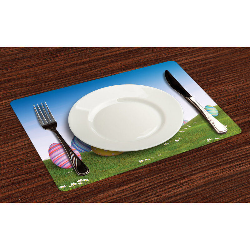 Polyester Food & Drink Rectangle Placemat