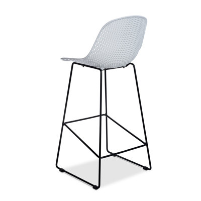 Dusti Iron Outdoor Stool