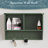 Multi-Functional End Table-Green