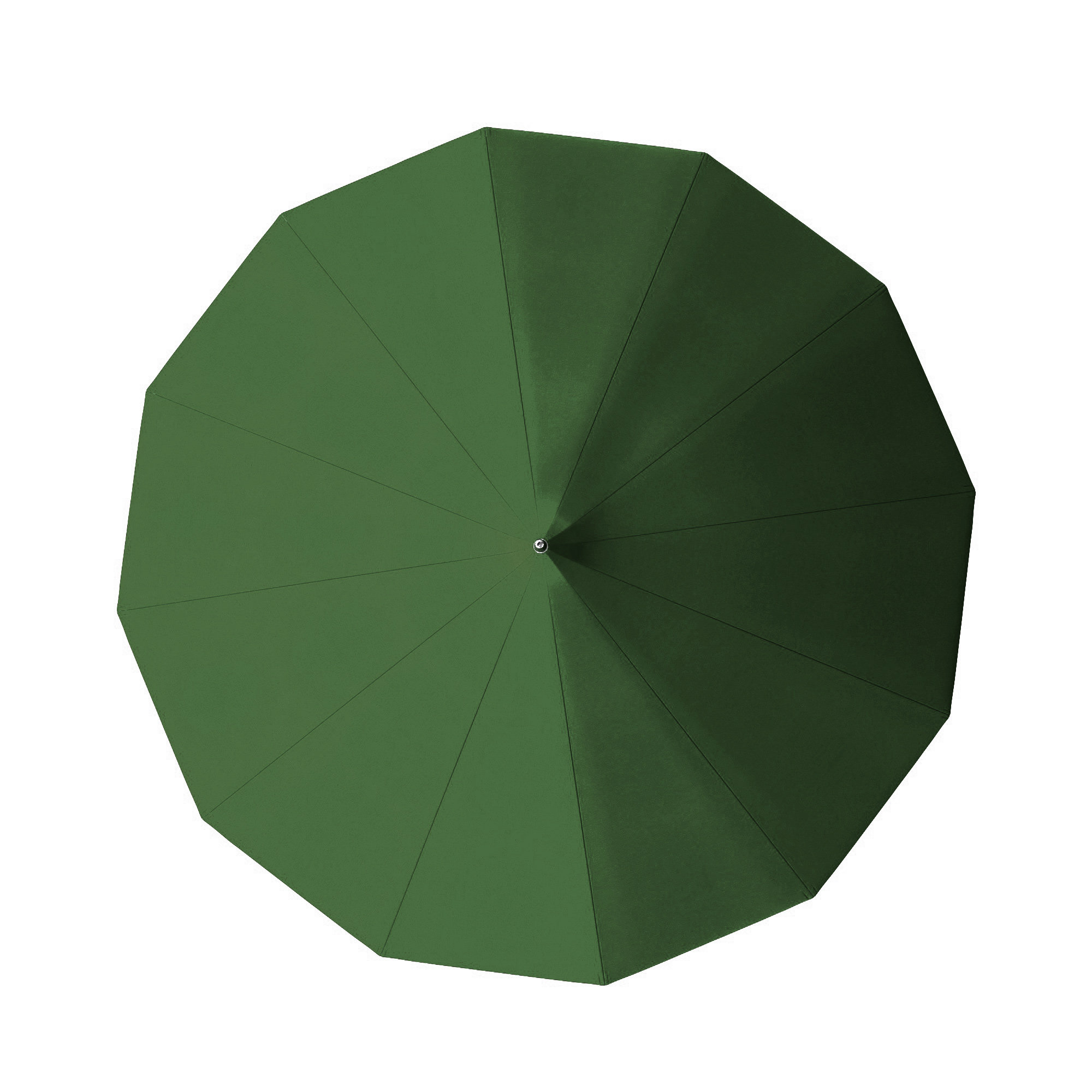 Nikolitsa 8.5' Sunbrella Pagoda Umbrella, Forrest Green Velvet