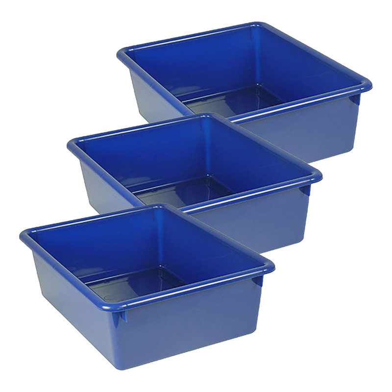 Panier fourre-tout, Bleu