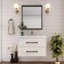 Meuble-lavabo mural 30 po avec lavabo en acrylique renforcé Victoria-97880843