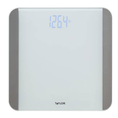 Taylor Digital Body Composition 8 User Glass Scale White 5282542