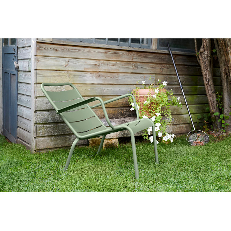 Luxembourg Stacking Patio Dining Armchair, Cotton