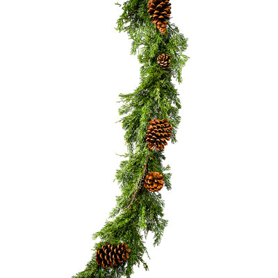 60" Pinecone Christmas Garland