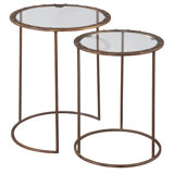 COPPER RIVET NEST OF TABLES