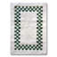 Black Check Hotel Bath Rug-911797557