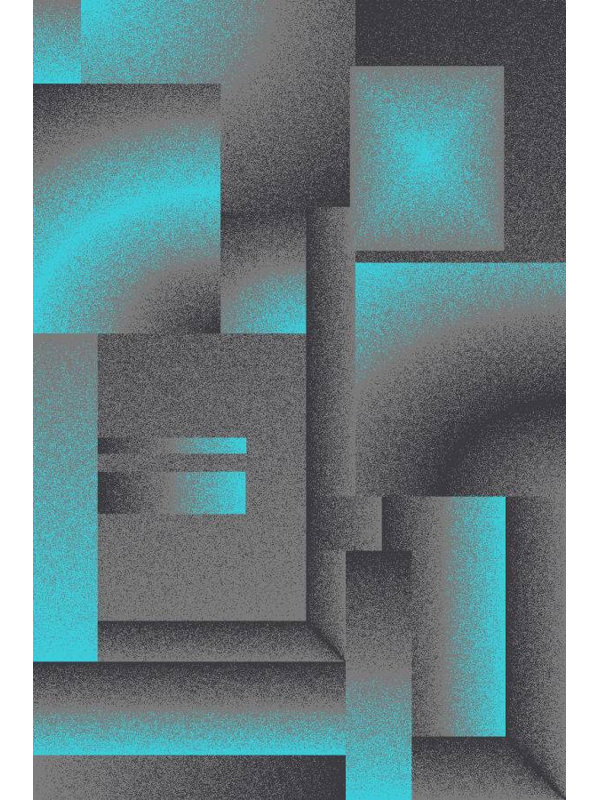 Tobis Geometric Indoor Rug, 4' x 5'3"